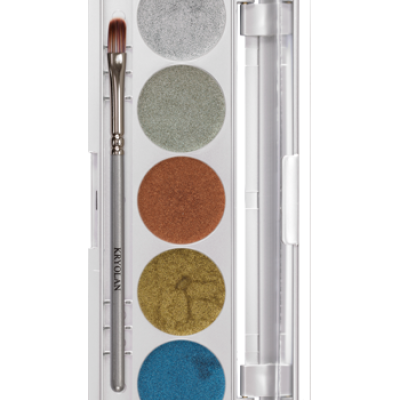 Kryolan Metallique 5 Colors Luxury 2